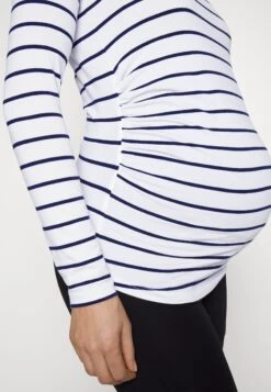 2 Pack - Longsleeve - White/Navy -Anna Field 111688a552b44cdb9044b0acb869175b