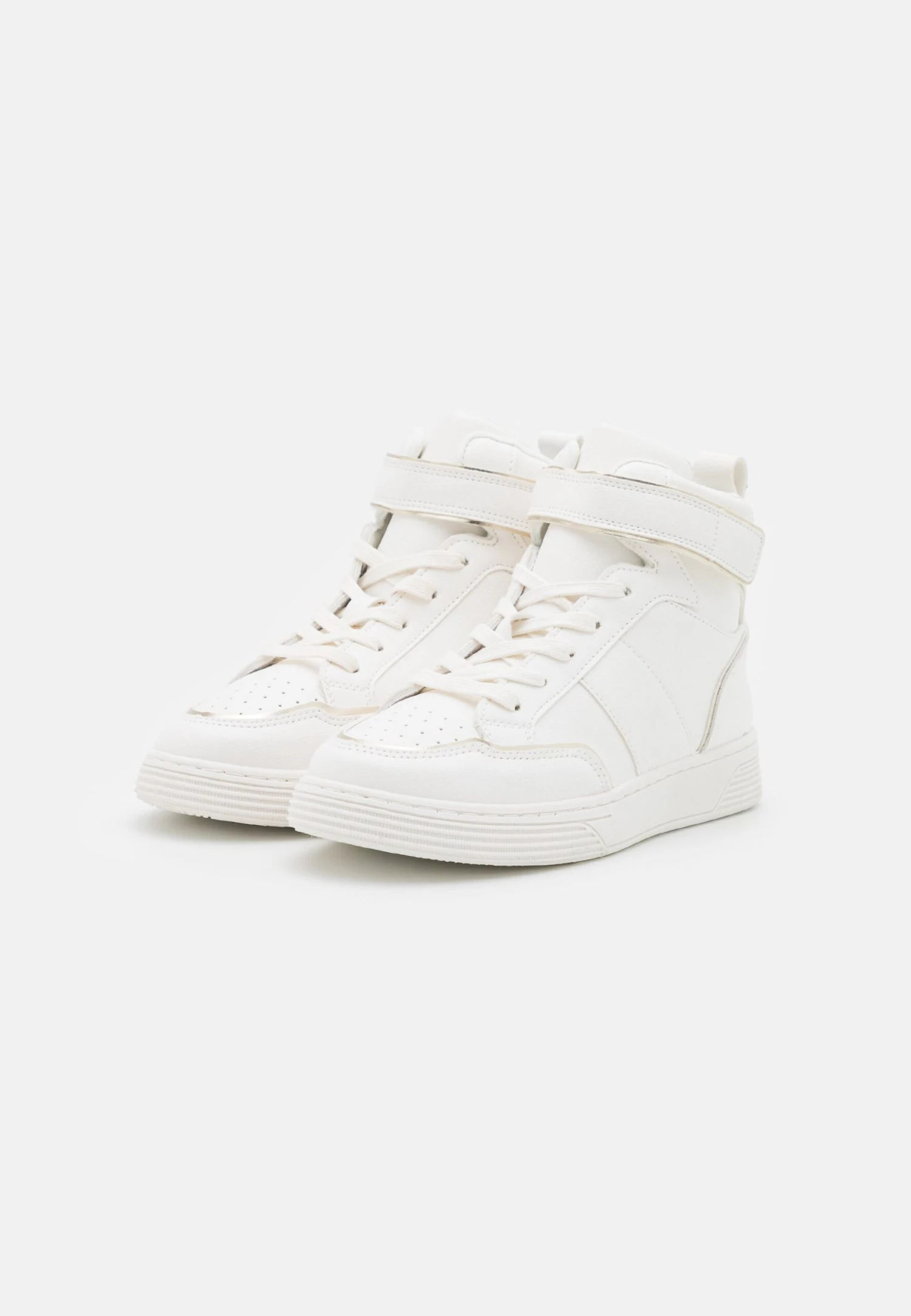Anna Field Sneakers Hoog - White/Gold 3 Anna Field Sneakers Hoog - White/Gold - Afbeelding 3