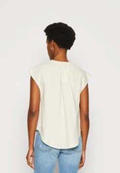 Anna Field Linen-Mix Shirt - T-Shirt Print - Beige -Anna Field 1c54f213841944ff9351103cefea971f