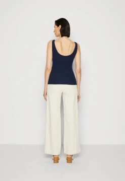 Anna Field Top - Dark Blue -Anna Field 2dc7bdbad41b4ad29bf33c480baf2a69