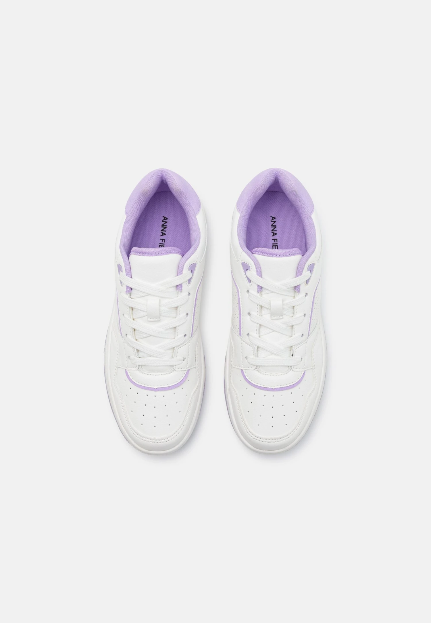 Anna Field Sneakers Laag - White/Lilac 6 Anna Field Sneakers Laag - White/Lilac - Afbeelding 6