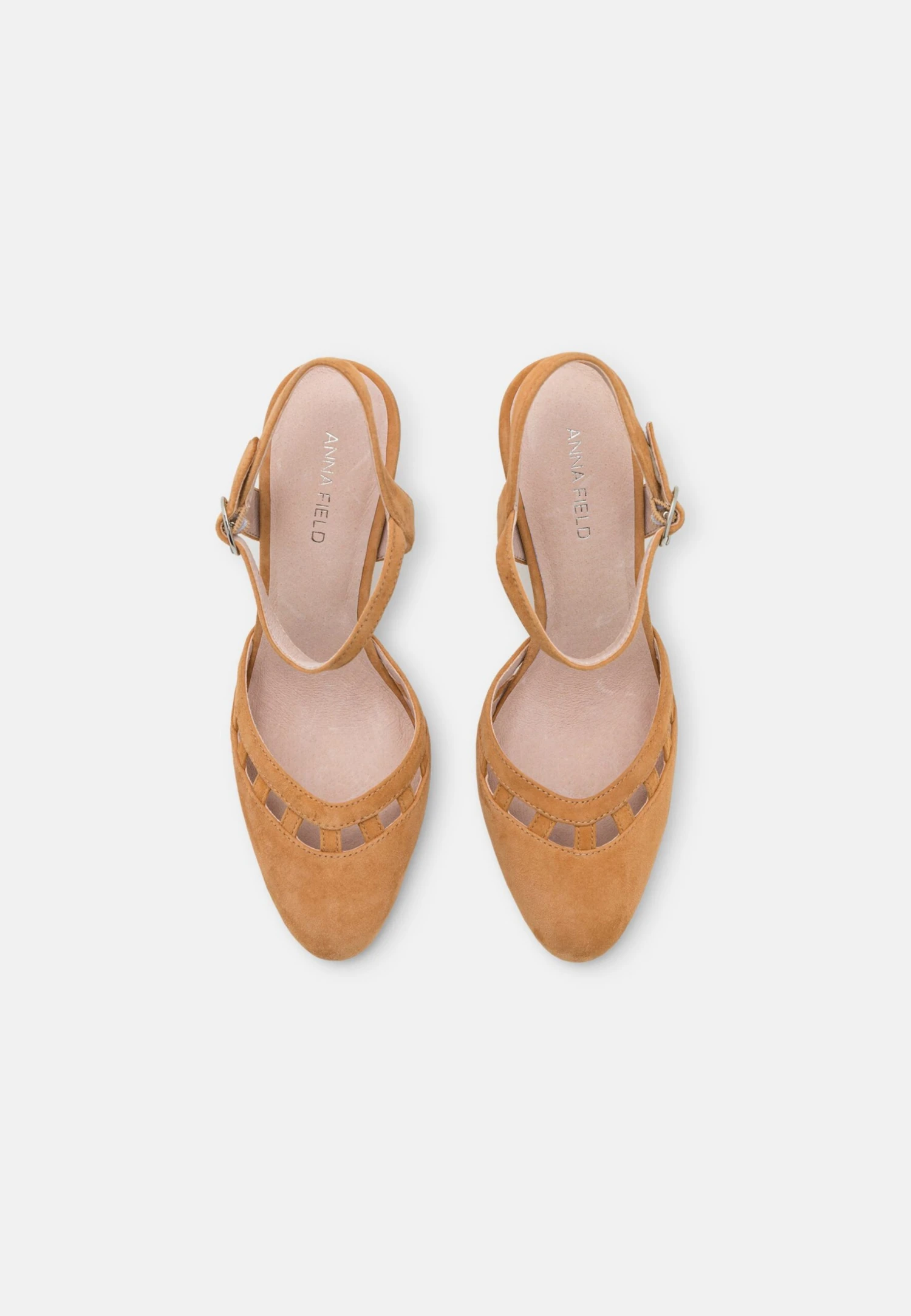 Anna Field Leather- Hoge Hakken - Light Brown 6 Anna Field Leather- Hoge Hakken - Light Brown - Afbeelding 6