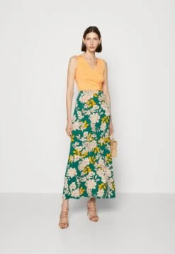 Anna Field Maxirok - Dark Green/Multicoloured -Anna Field 3ead007896594022b3d1985d8f685fd0