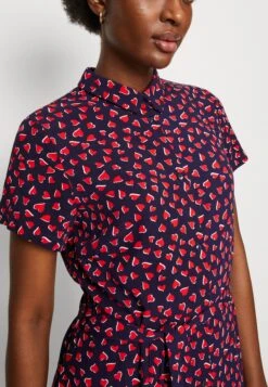 Anna Field Blousejurk - Dark Blue/Red -Anna Field 4351b6c752f44c6385e047615e10a7fc
