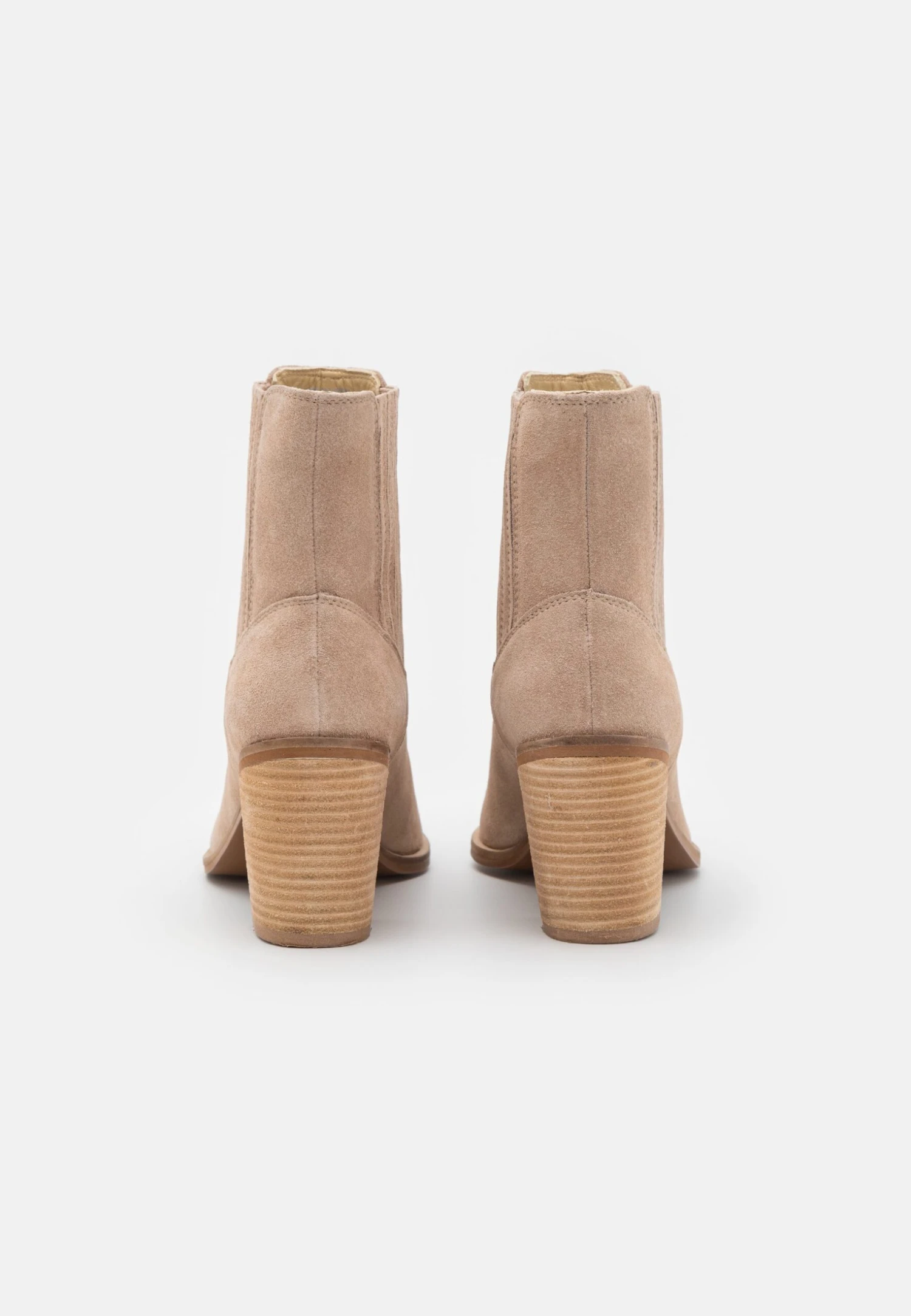 Anna Field Leather - Cowboy-/Bikerlaarsjes - Beige 4 Anna Field Leather - Cowboy-/Bikerlaarsjes - Beige - Afbeelding 4