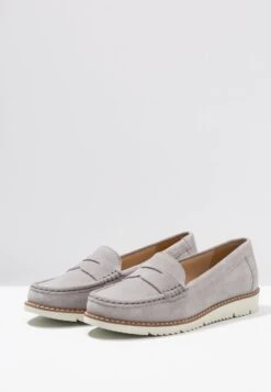 Anna Field Comfort Leather - Instappers - Grey -Anna Field 4c4570f7d8534c099ae427e8c80cf336