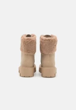 Anna Field Enkellaarsjes Met Plateauzool - Beige -Anna Field 52b9e9c5b2db435d883062e9f932bafb