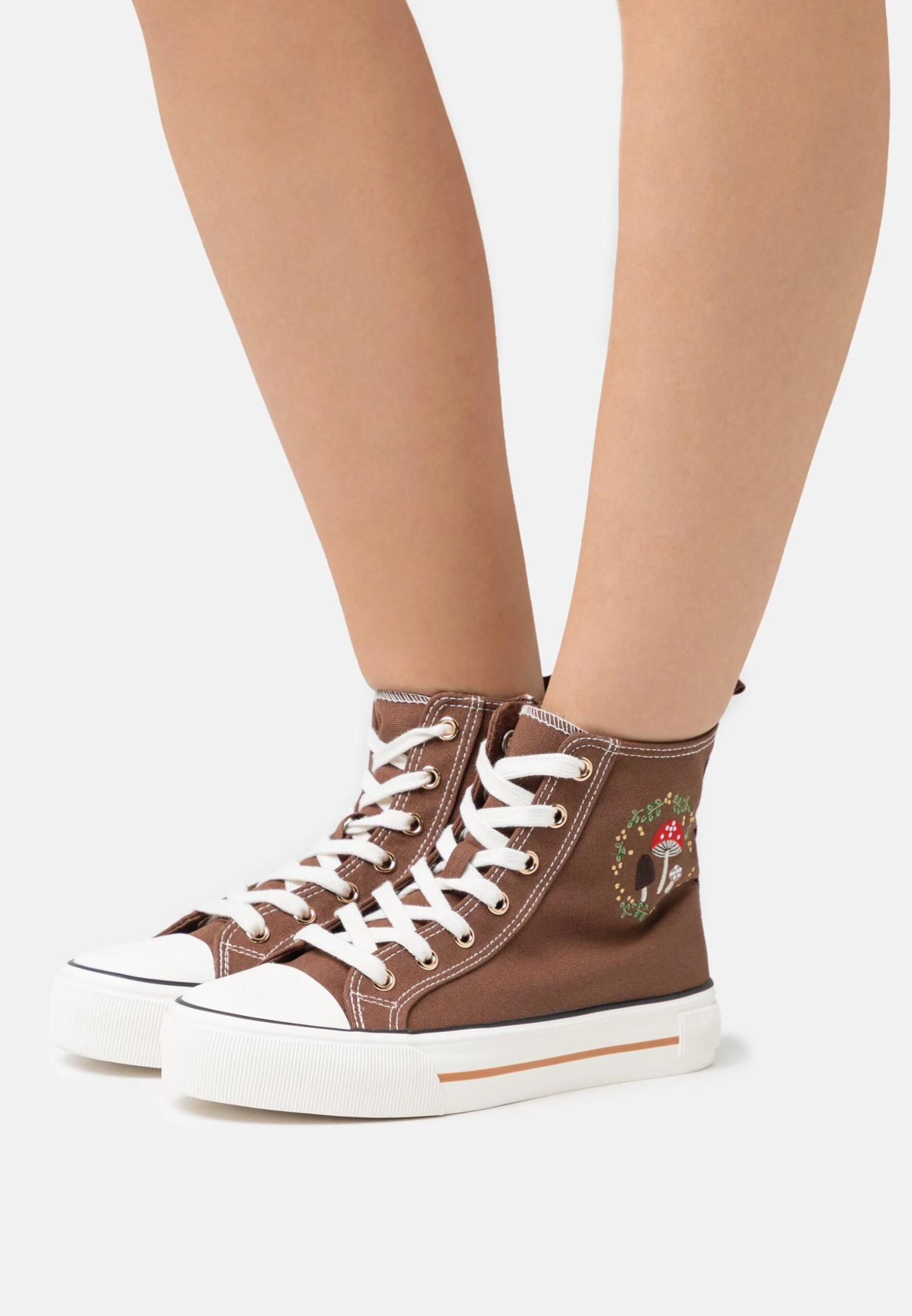 Anna Field Sneakers Hoog - Brown 1 Anna Field Sneakers Hoog - Brown