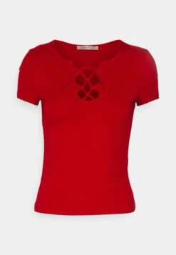 Anna Field T-Shirt Print - Dark Red -Anna Field 6567267c574645e5a55eb6a2cb2c3116