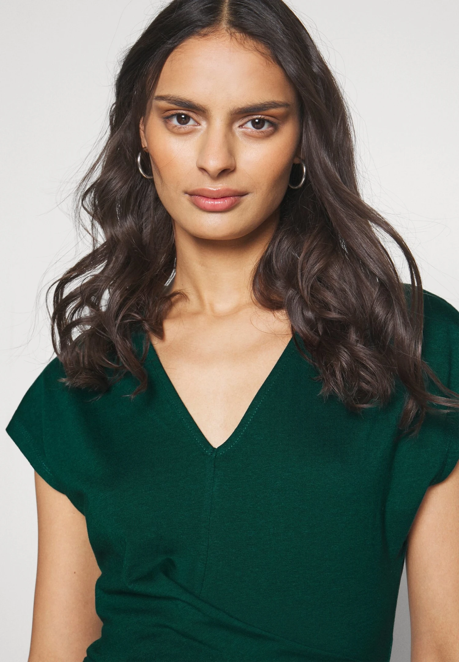 Anna Field Wrap Blouse- Blouse - Dark Green 5 Anna Field Wrap Blouse- Blouse - Dark Green - Afbeelding 5
