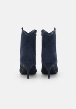 Anna Field Enkellaarsjes Met Hoge Hak - Dark Blue -Anna Field 6ee6507ce7ba49f39ef26c3303504231