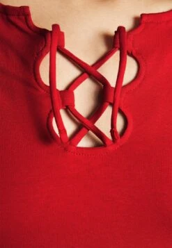 Anna Field T-Shirt Print - Dark Red -Anna Field 737dec99345a4ec9984148190897d487