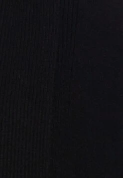 Anna Field Ribbed Fold Collar - Vest - Black -Anna Field 812a2b5b94464dad80bae2fb01fb6482