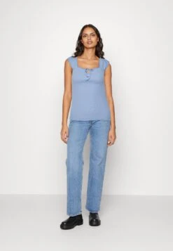 Anna Field T-Shirt Print - Light Blue -Anna Field 83f058ae5bea4722aa48708642c2894b