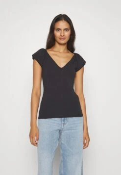Anna Field T-Shirt Basic - Black -Anna Field 8850f9dceef040ad916f6586d1ce5cf0
