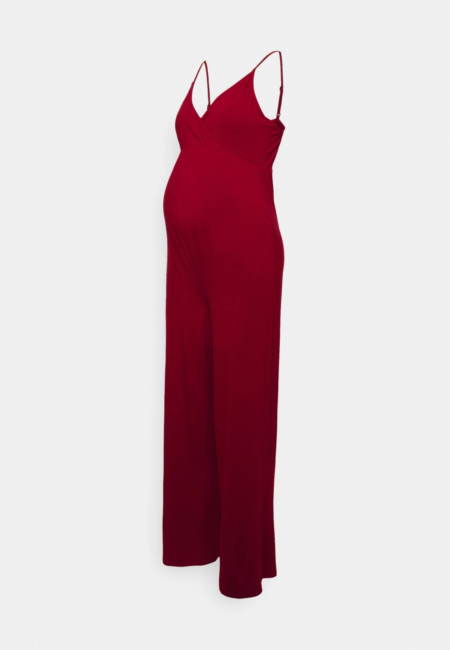 Strappy Drappy Cintered- Jumpsuit - Dark Red 6 Strappy Drappy Cintered- Jumpsuit - Dark Red - Afbeelding 6
