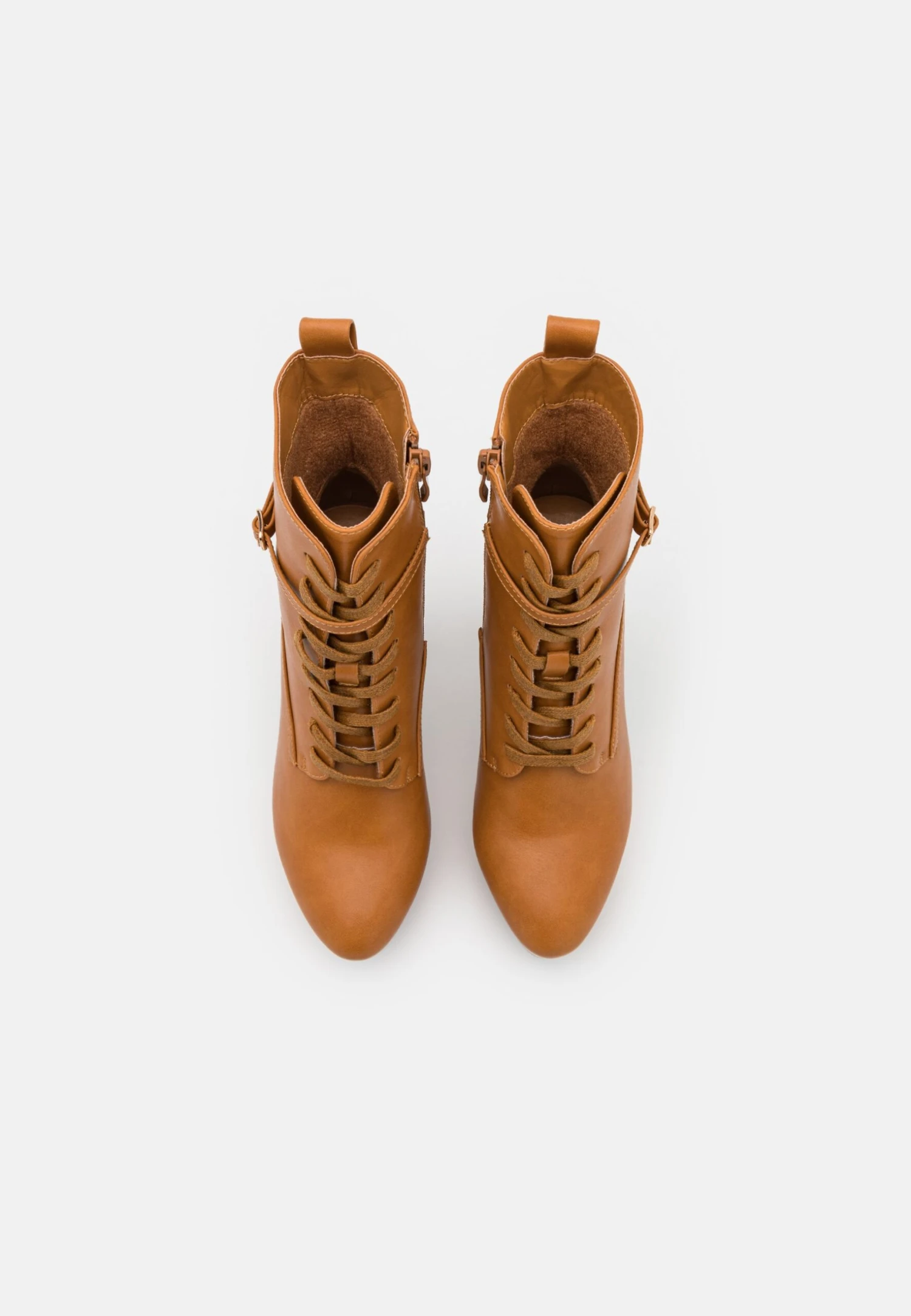 Anna Field Veterboots - Cognac 6 Anna Field Veterboots - Cognac - Afbeelding 6