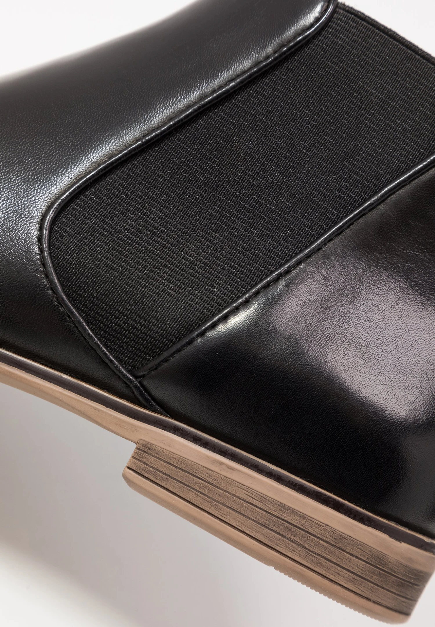 Anna Field Leather- Korte Laarzen - Black 3 Anna Field Leather- Korte Laarzen - Black - Afbeelding 3