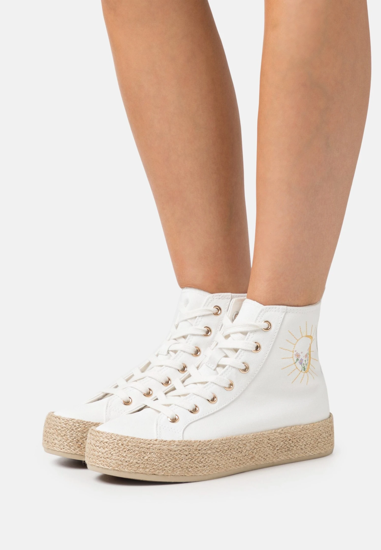 Anna Field Sneakers Hoog - Beige 1 Anna Field Sneakers Hoog - Beige