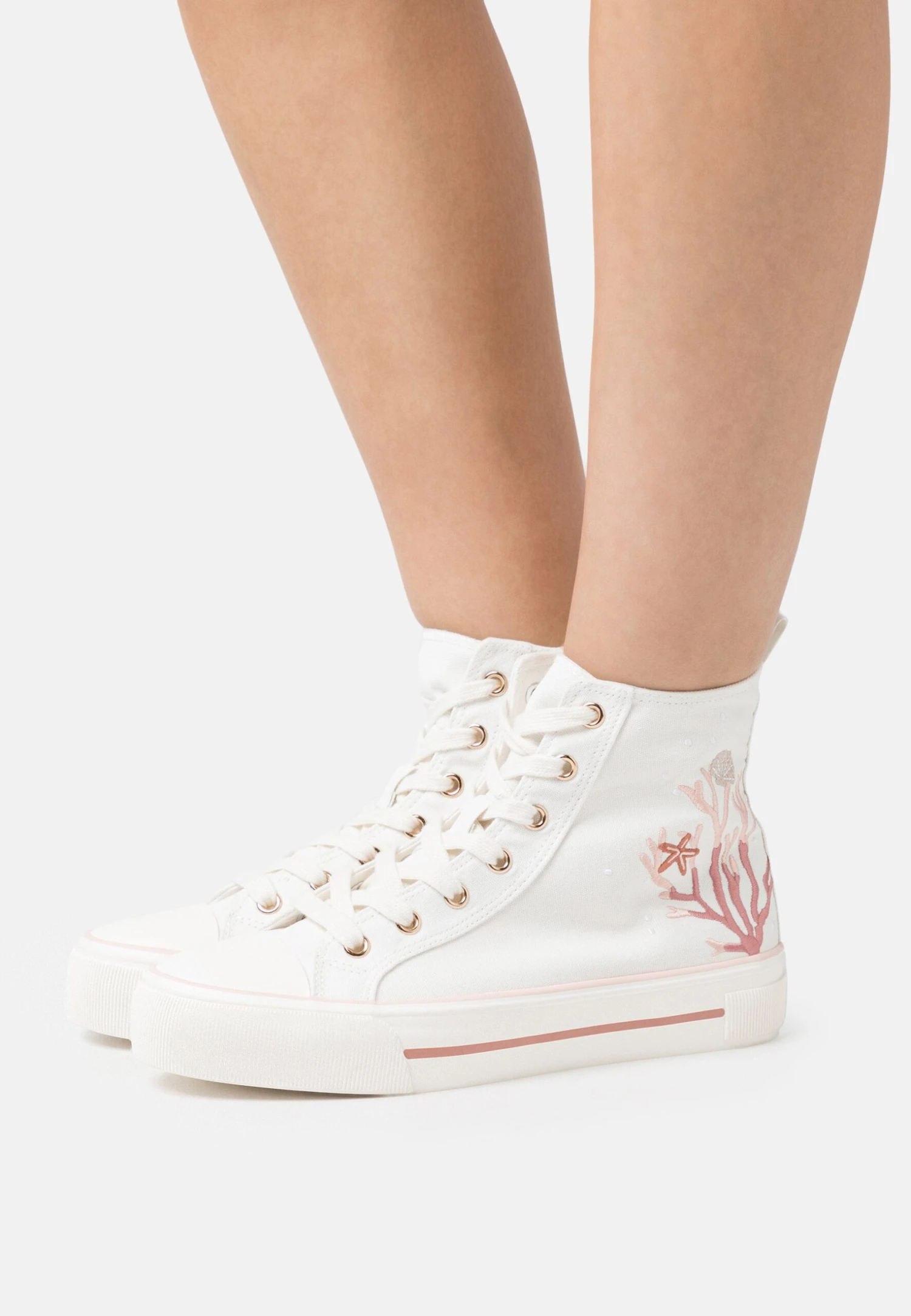 Anna Field Sneakers Hoog - Off White 1 Anna Field Sneakers Hoog - Off White