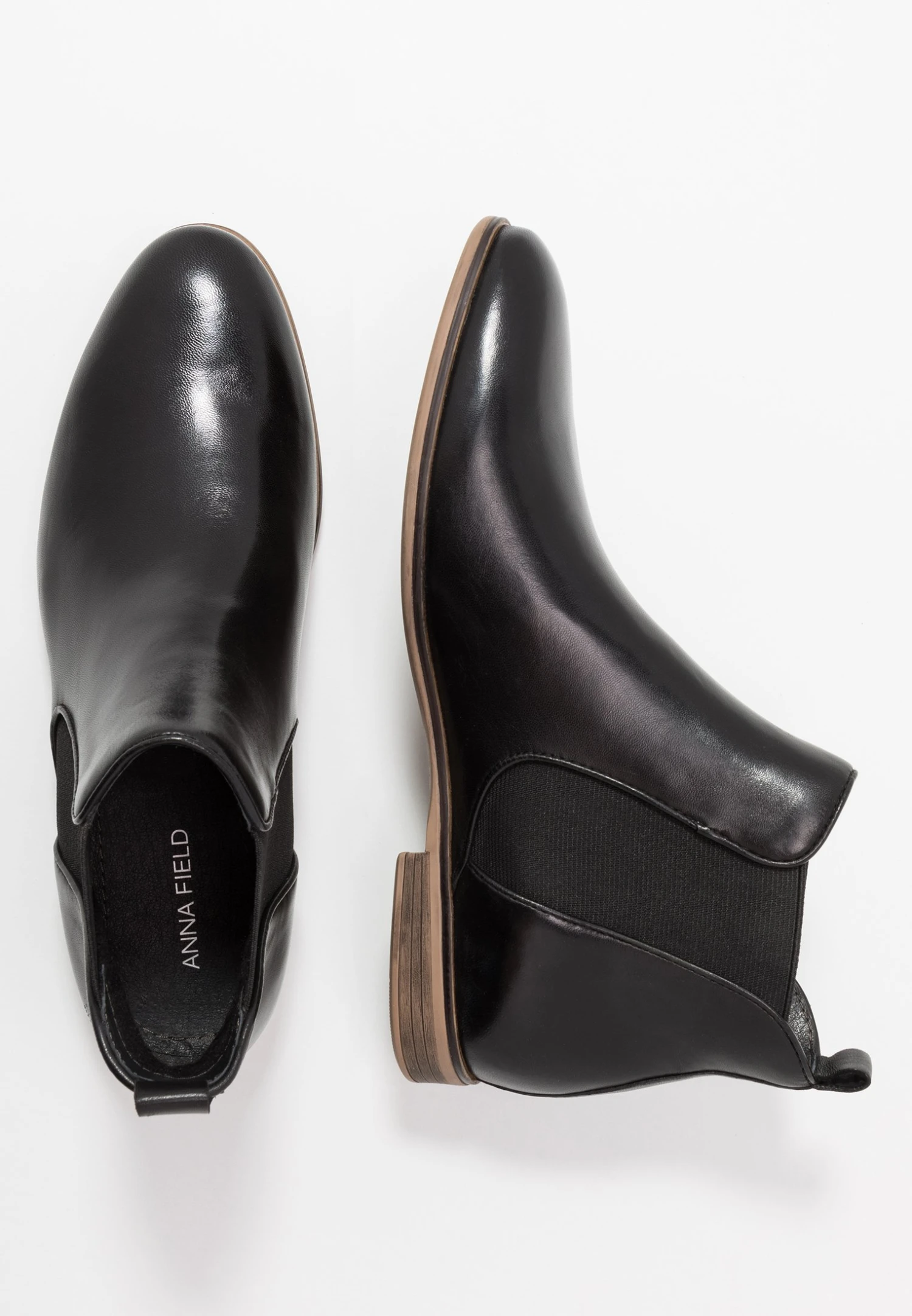 Anna Field Leather- Korte Laarzen - Black 4 Anna Field Leather- Korte Laarzen - Black - Afbeelding 4