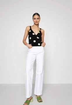 Anna Field Top - Black/White -Anna Field a7adb764cac74b8d91d31c46cdcf6103