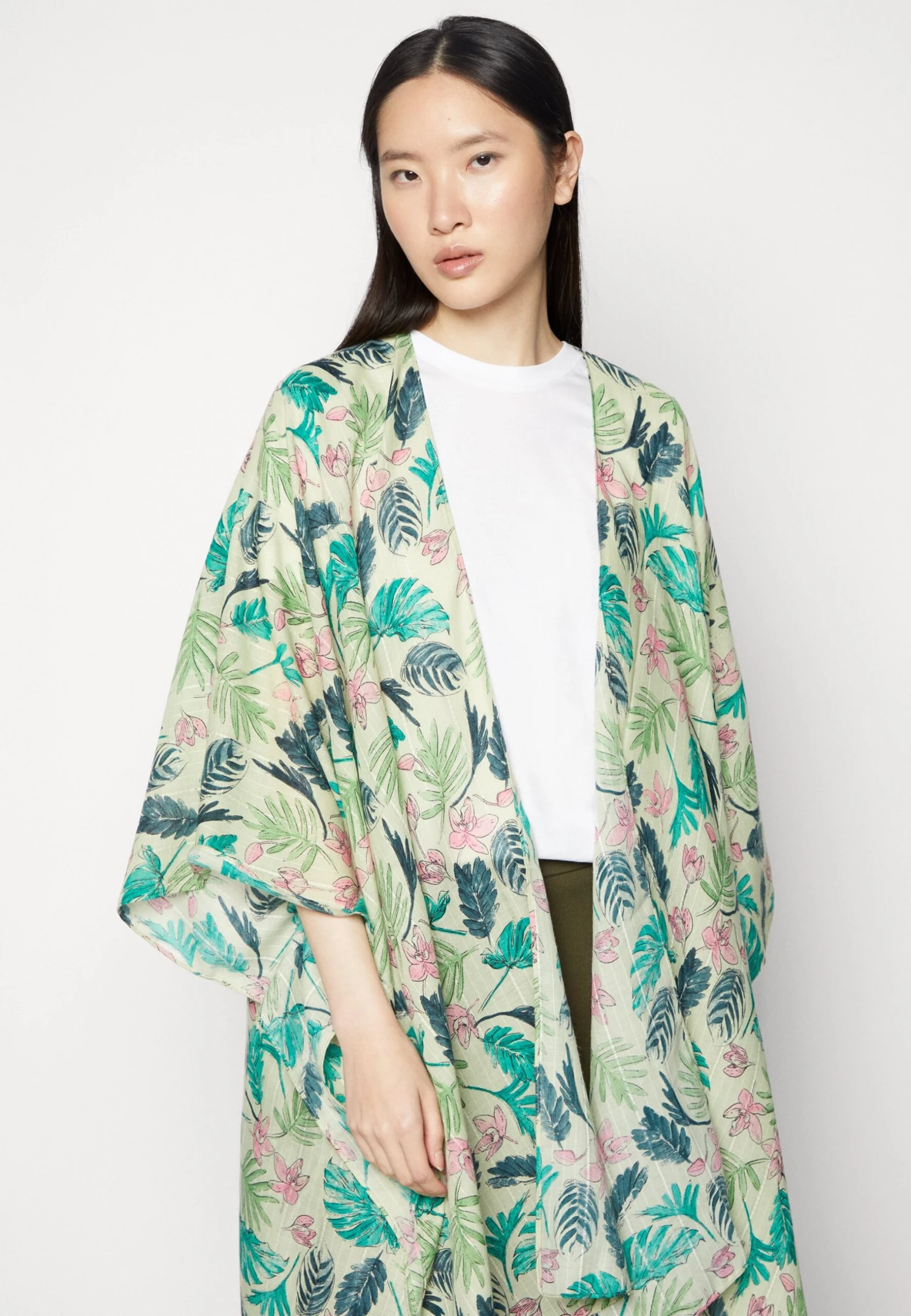 Anna Field Poncho - Green 4 Anna Field Poncho - Green - Afbeelding 4