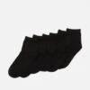 Anna Field 6 Pack Quarter Socks - Sokken - Black