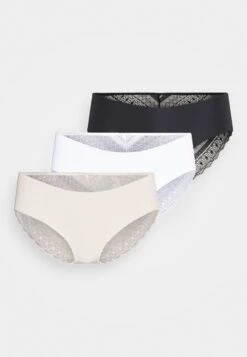 Anna Field Frolice 3Pp Short - Slip - Black/Nude/White -Anna Field bd37ac7323d741c085bc03f4d7384882