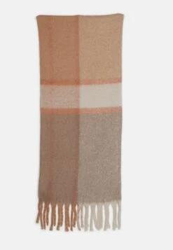 Anna Field Sjaal - Orange/Beige/Grey