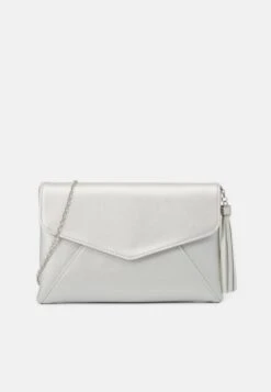 Anna Field Clutch - 971 - Silver-Coloured