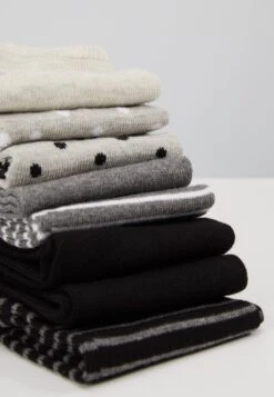 Anna Field 8Pp Spot Stripe- Sokken - Grey -Anna Field c4f9f9de7c754216a2ed0c3f542fba9e