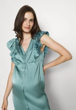 Mama Dress Mid Dress Open Slips- Cocktailjurk - Light Green -Anna Field cea678d504994054af8fcd69eb8174e6