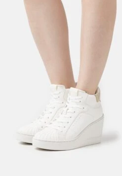Anna Field Sneakers Hoog - White/Gold