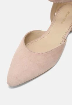 Anna Field Leather - Ballerina'S Met Enkelbandjes - Beige -Anna Field e148aa16a12743b7a81b2bfd8a16a906
