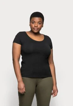 3Er Pack- T-Shirt Basic - Blue/Green/Black -Anna Field efc034cdfefd44cf815ca5cf2d3cd21e