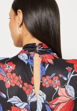 Anna Field Jerseyjurk - Black/Red/Blue -Anna Field f05e7032bfc34bed9844e5adec1a281b