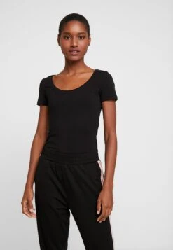 Anna Field 2 Pack- T-Shirt Basic - Black/White -Anna Field f6c057d9d49642e980ece986d9481e76