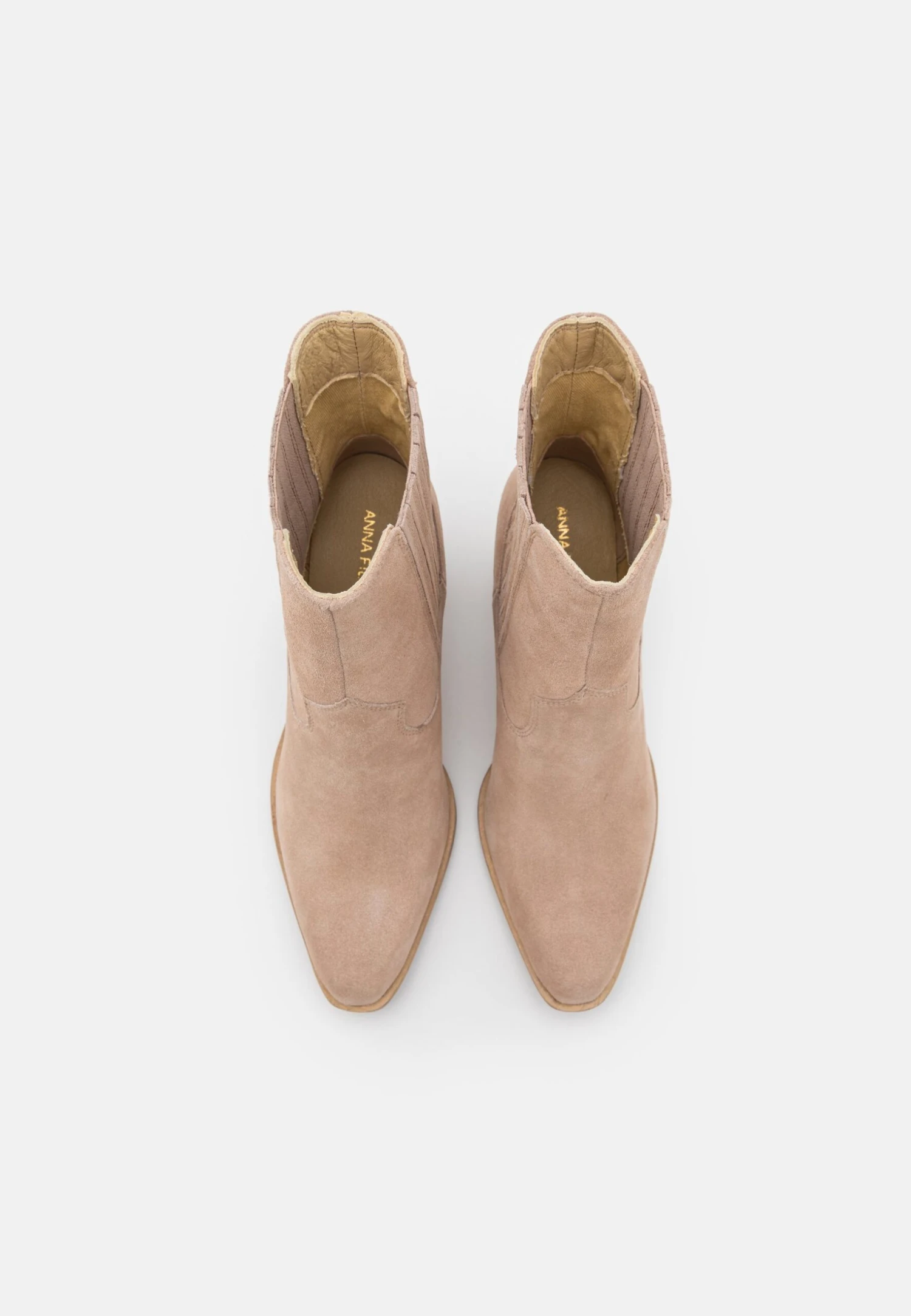 Anna Field Leather - Cowboy-/Bikerlaarsjes - Beige 6 Anna Field Leather - Cowboy-/Bikerlaarsjes - Beige - Afbeelding 6