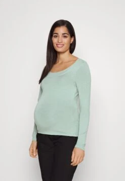 Maternity Basic Longsleeve 2 Pack - Longsleeve - Pink/Light Green -Anna Field fec63b6920ba439bb7a912d59956d208